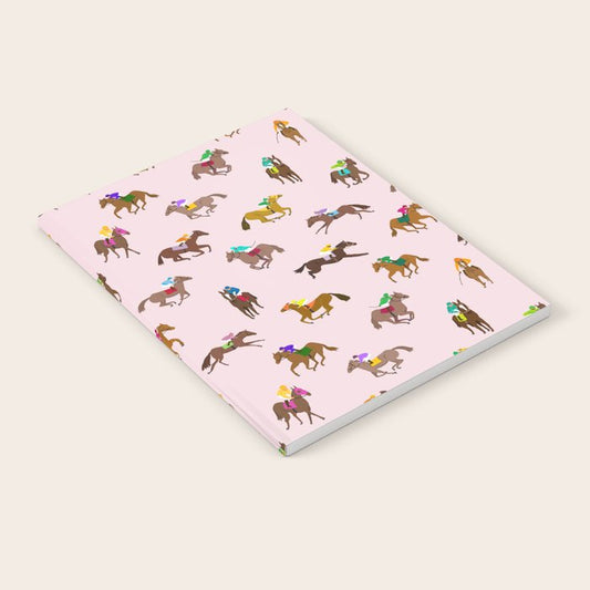 Off to the Horse Races (Pink) Notebook Gallery Image 2