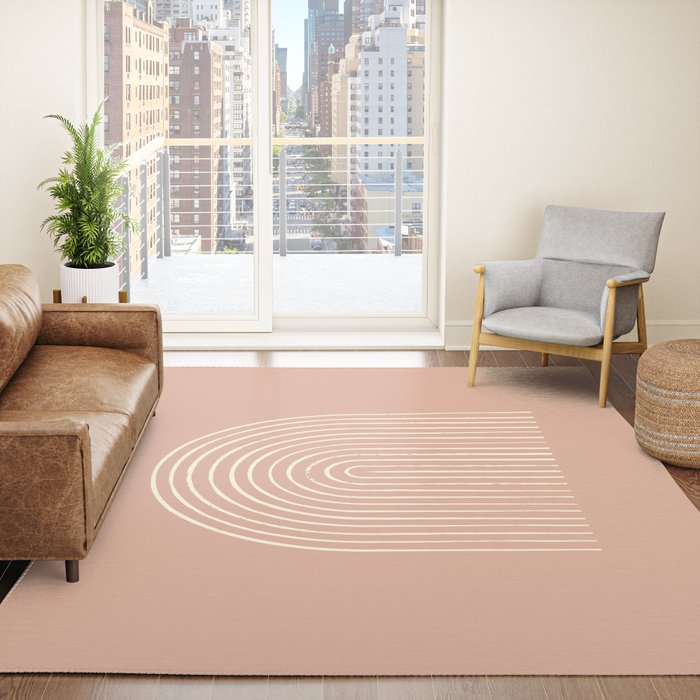 Arch Terra Pink Rug Gallery Image 4