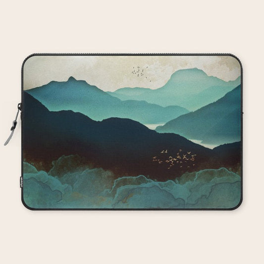 Indigo Mountains Laptop Sleeve Gallery Image 2