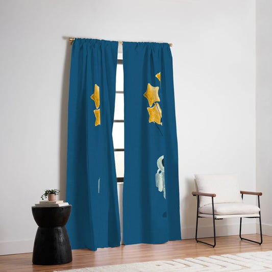 Astronaut's dream Window Curtain Gallery Image 2