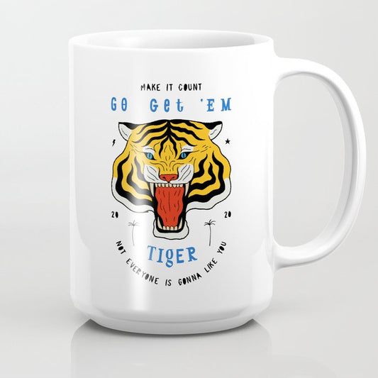 Go Get 'Em Tiger Coffee Mug Gallery Image 2