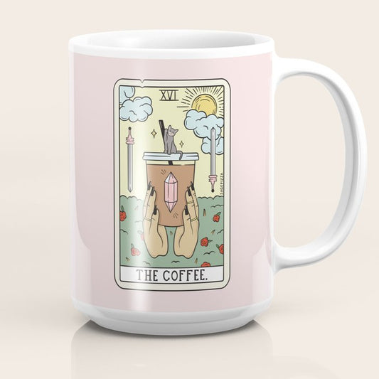 COFFEE READING UPDATED (LIGHT) Coffee Mug Gallery Image 2