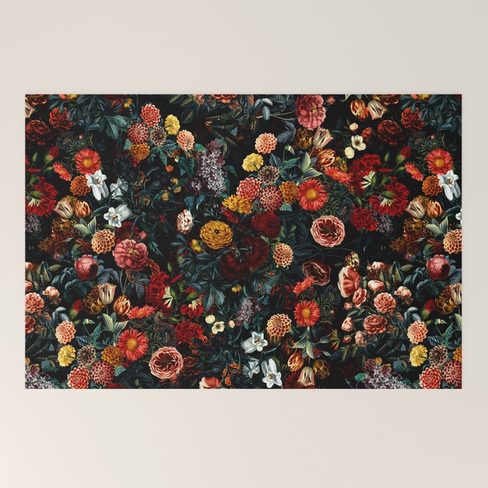 Midnight Garden XXVI Welcome Mat Gallery Image 2