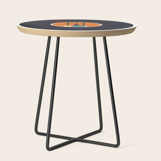 Vinyl Record Art Mid-Century Modern Musical Instruments 1.1 Side Table Gallery Image 2