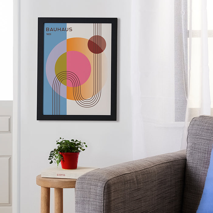 Bauhaus 1 Framed Poster 12x16