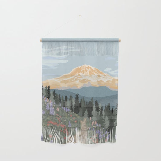 Mount Rainier National Park Wall Hanging Gallery Image 2
