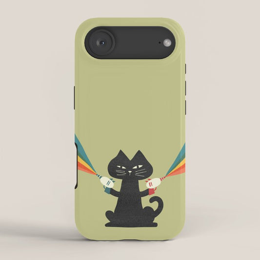Ray gun cat iPhone Case Gallery Image 2