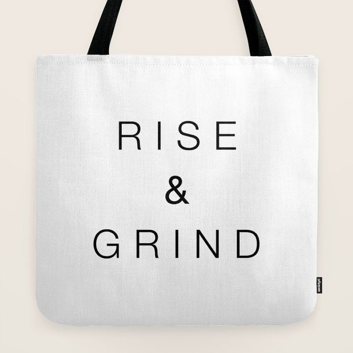 Rise and grind Tote Bag Gallery Image 2