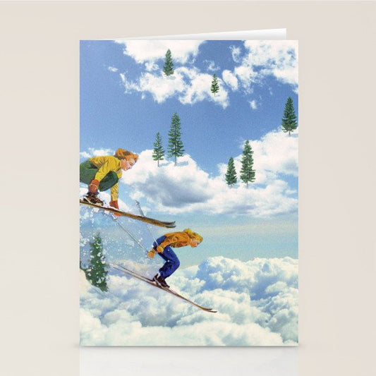 Pow Clouds Stationery Card Gallery Image 2