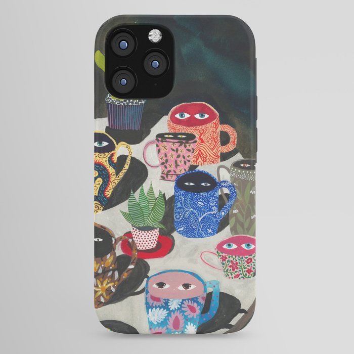 Suspicious mugs iPhone Case Gallery Image 44