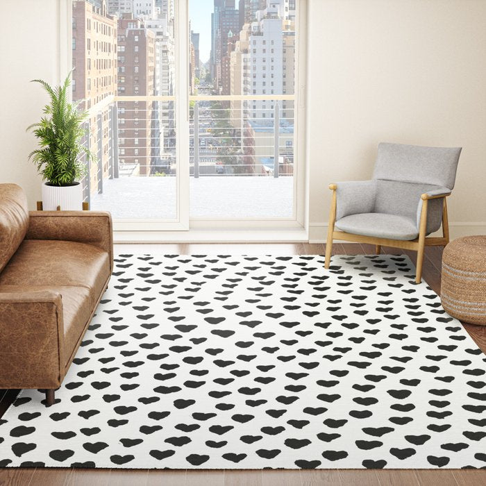 Black Heart Rug Gallery Image 4