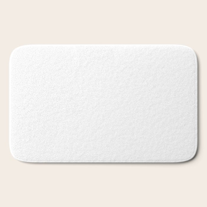 White Bath Mat Gallery Image 2