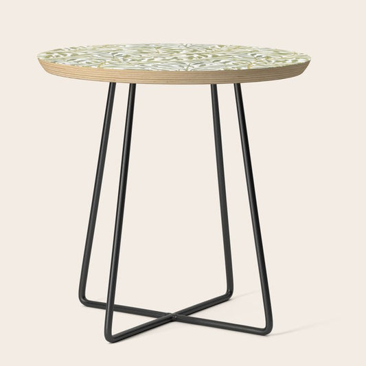 William Morris Willow Bough Green & White 1887 Side Table Gallery Image 2