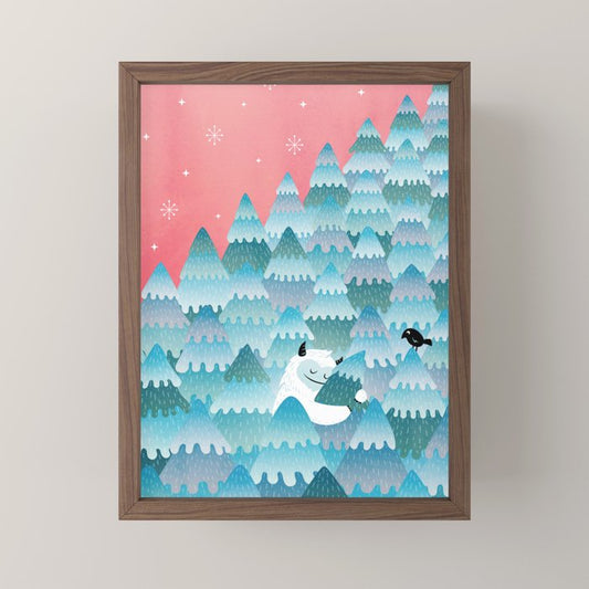 Tree Hugger Mini Art Print Gallery Image 2
