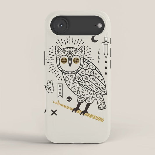 Hypno Owl iPhone Case Gallery Image 2