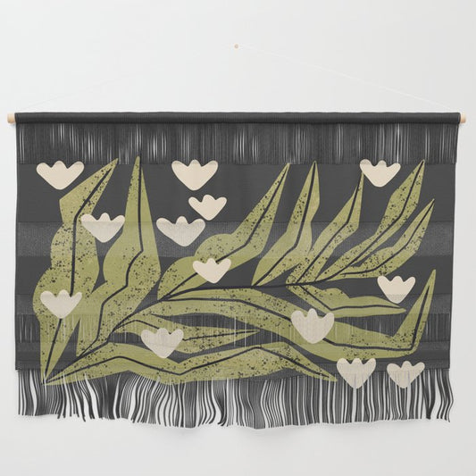 Reaching Tulips (Charcoal) Wall Hanging Gallery Image 2
