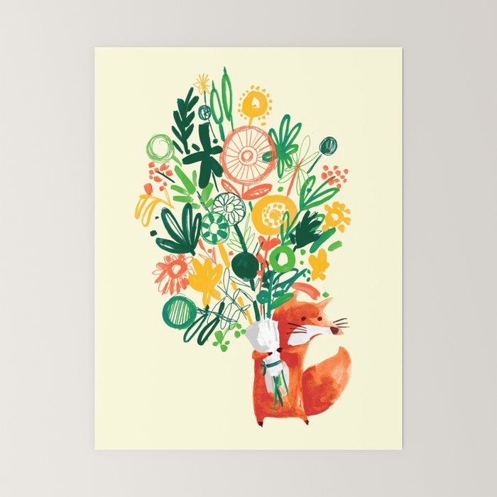 Flower Delivery Mini Art Print Gallery Image 6