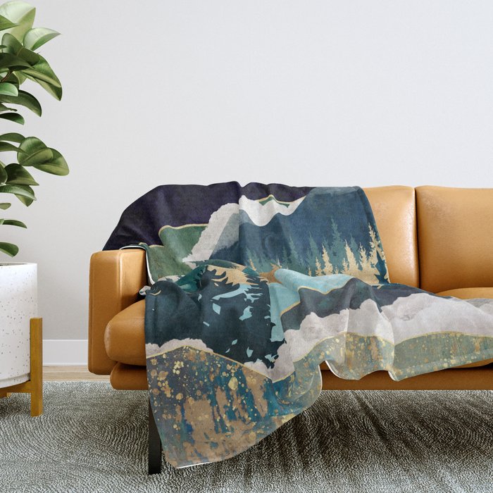 Star Lake Throw Blanket Gallery Image 2