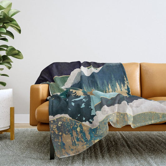 Star Lake Throw Blanket Gallery Image 2