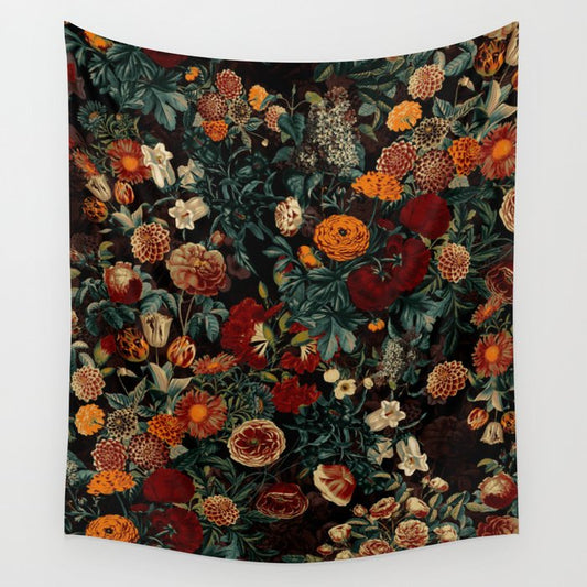 EXOTIC GARDEN - NIGHT XXI Wall Tapestry Gallery Image 2