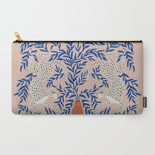 Leopard Vase Carry All Pouch Gallery Image 2