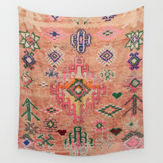Moroccan Berber Traditional Carpet Wall Tapestry Gallery Image 2