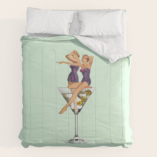 girls night green Comforter Gallery Image 2