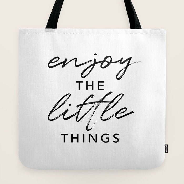 Enjoy the Little Things Tote Bag Gallery Image 2