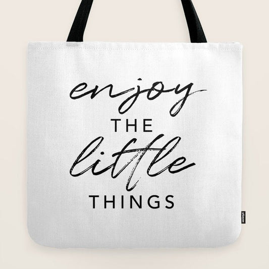 Enjoy the Little Things Tote Bag Gallery Image 2
