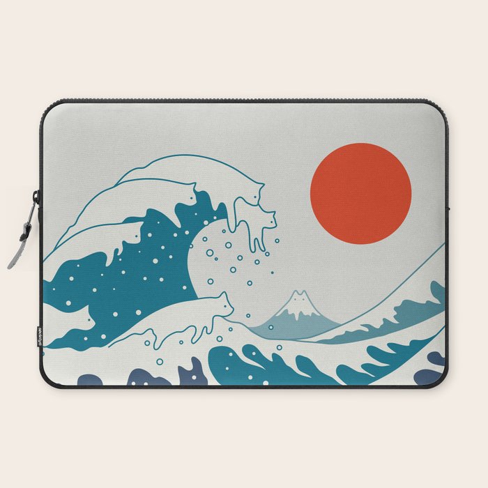 Cat Landscape 34 Laptop Sleeve Gallery Image 2