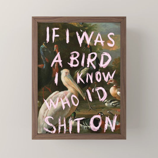If I Was A Bird Mini Art Print Gallery Image 2