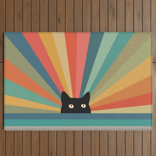 Cat Landscape 165C Outdoor Rug Gallery Image 2