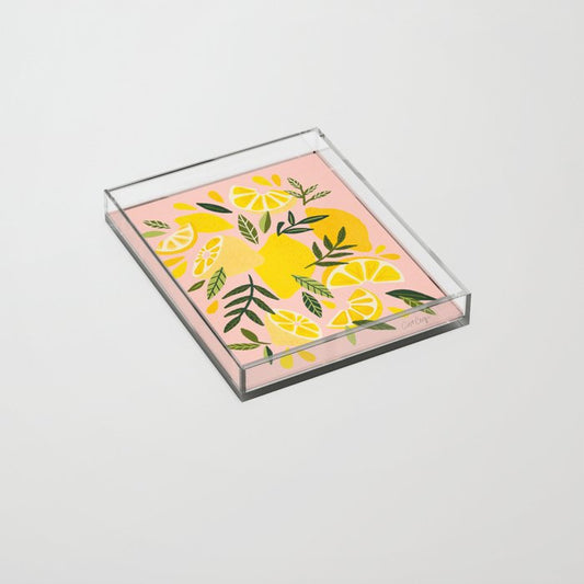 Lemon Blooms â Blush Palette Acrylic Tray Gallery Image 2