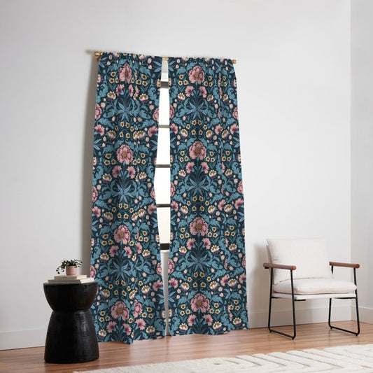 Romantic Botanica - Carnation Window Curtain Gallery Image 2