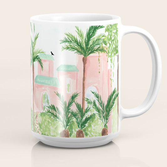 Pink Hotel Coffee Mug Gallery Image 2