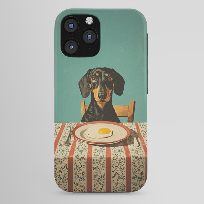 Dachshund Waiting For Breakfast iPhone Case Gallery Image 44