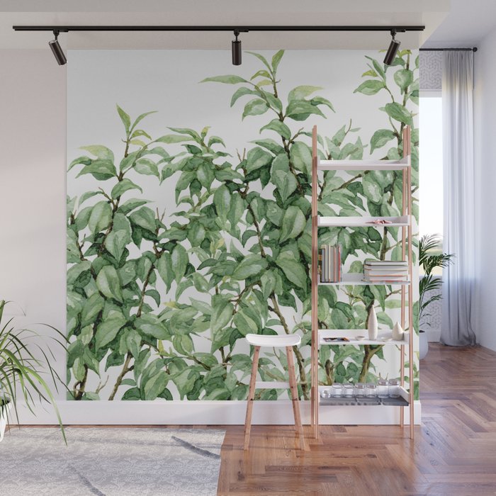 Botanic greenery Wall Mural Gallery Image 1