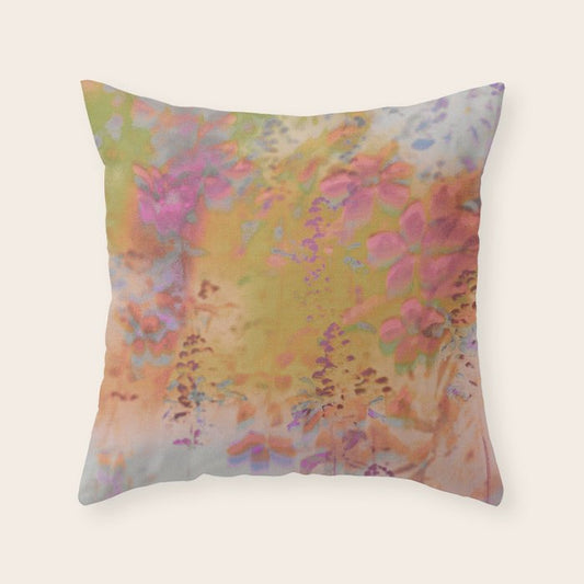 Florally Yours Throw Pillow Gallery Image 2
