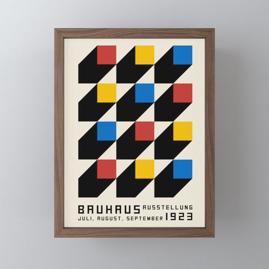 Vintage poster-Bauhaus Juli-September 1923. Mini Art Print Gallery Image 2