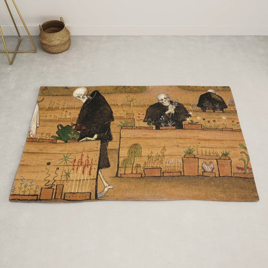 Hugo Simberg - The Garden of Death 1896 Rug Gallery Image 2