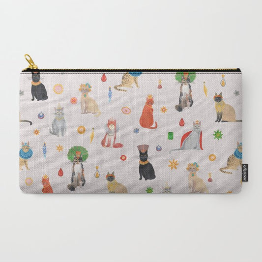 Cat Queens Carry All Pouch Gallery Image 2