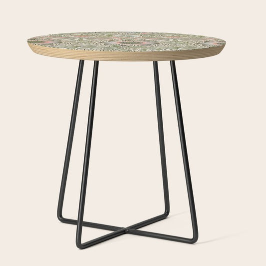 William Morris Corncockle Floral Side Table Gallery Image 2