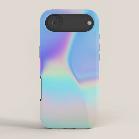 Opal Iridescent Abstract Paint iPhone Case Gallery Image 2