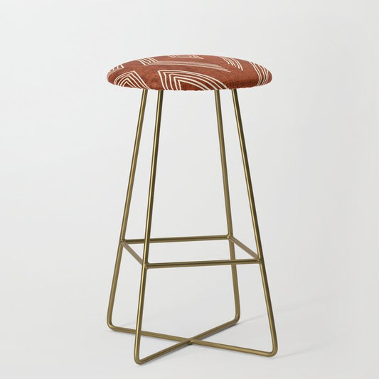 Birch in Rust Stool Gallery Image 2