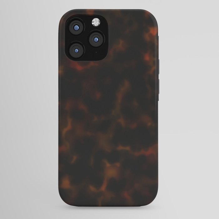 Dark Tortoiseshell Turtle Pattern iPhone Case Gallery Image 44
