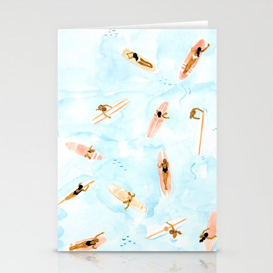 Surfers Stationery Card Gallery Image 2