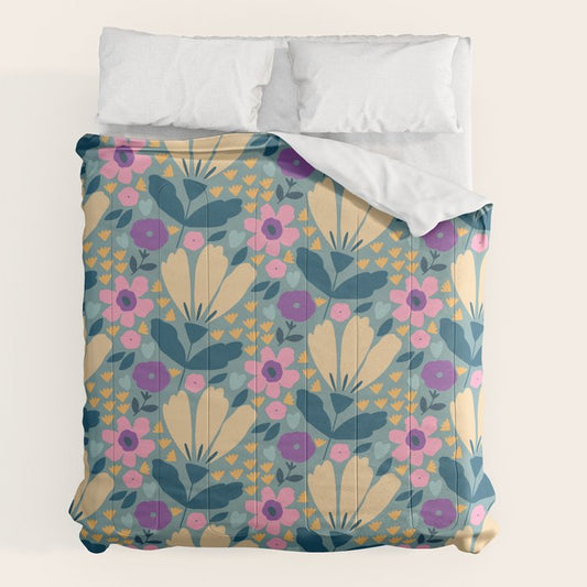 Pretty Bloom - Spring Vibe Comforter Gallery Image 2