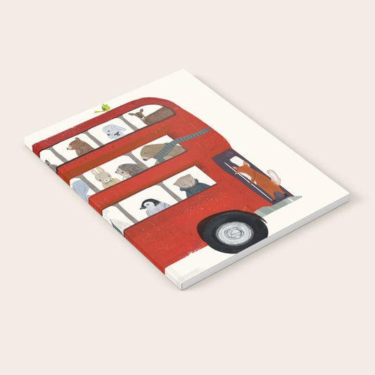 the big little red bus Notebook Gallery Image 2