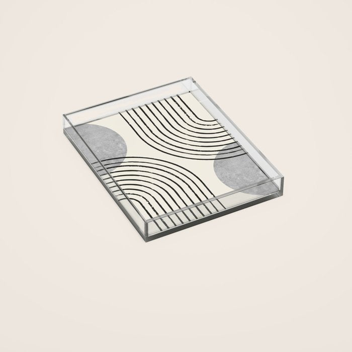 Sun Arch Double - Grey Acrylic Tray Gallery Image 2