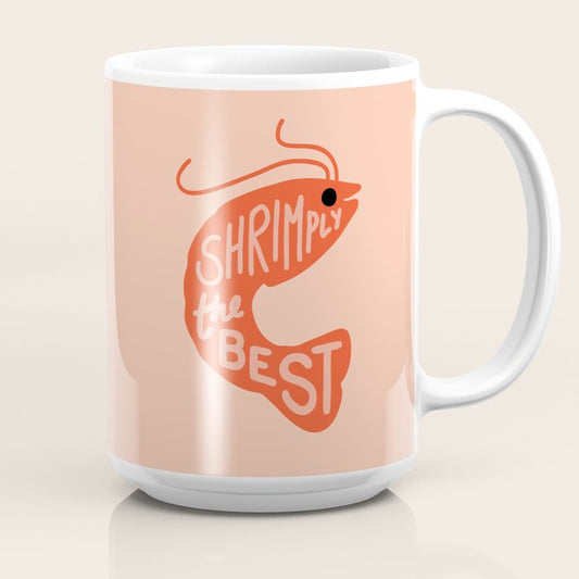 Shrimply the Best Coffee Mug Gallery Image 2